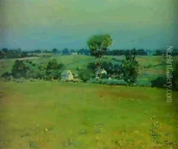 Summer Fields Oil Painting - Henry Golden Dearth