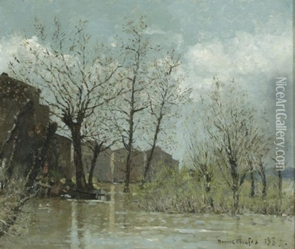 L'inondation Oil Painting - Maxime Maufra