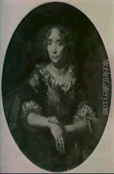 Portrait D'une Dame De Qualite Oil Painting - Pier Francesco Cittadini