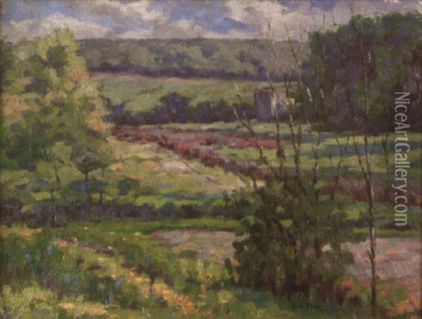 Landscape Oil Painting - Charles Arthur Fries