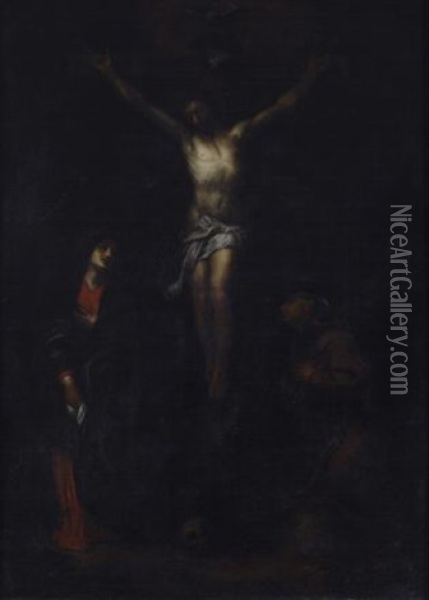 Crocifissione Oil Painting - Francesco Botti