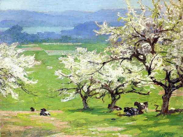 Springtime Oil Painting - Edward Henry Potthast