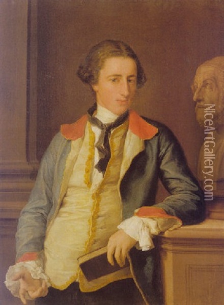 Portrait Of Robert Clements, Ist Earl Of Leitrim Oil Painting - Pompeo Girolamo Batoni