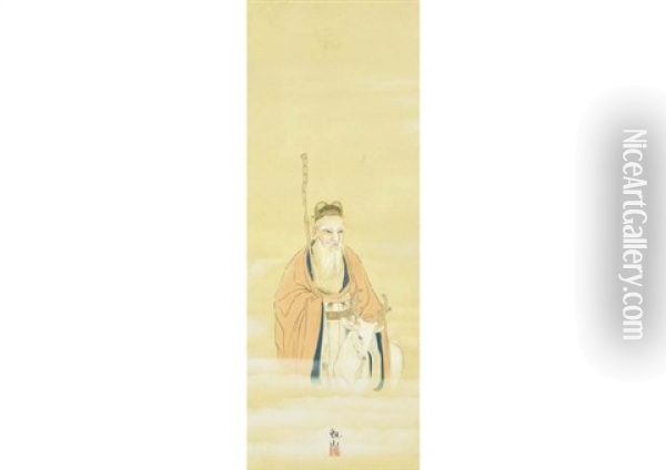 Canopus Oil Painting -  Shimomura Kanzan (Seizaburo)