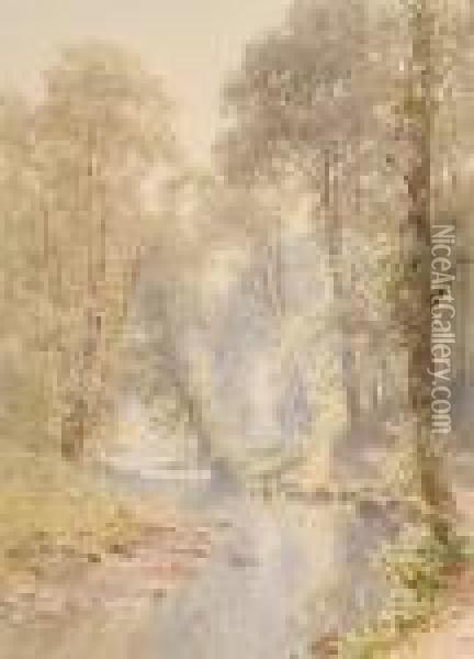 Spring Mists Oil Painting - Harry Sutton Palmer