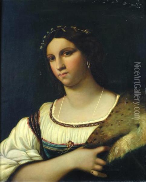 Ritratto Di Donna Oil Painting - Sebastiano Del Piombo