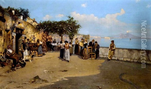 La Danse Villageoise Oil Painting - Giovanni Battista