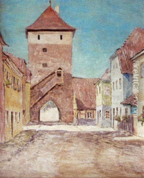 Ansicht Von Seesbach Oil Painting - Ingwer Paulsen