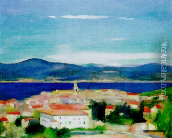 Saint Tropez Oil Painting - Henri Ottmann