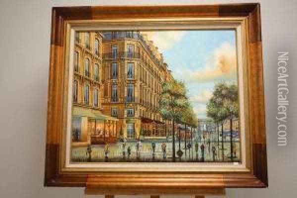 Paris Oil Painting - Lalouette