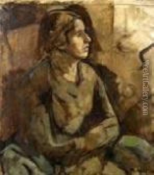 portrait De Femme Oil Painting - Maurice Asselin