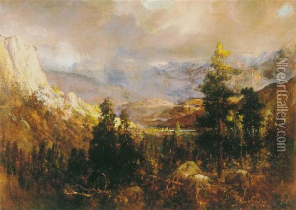 After The Storm Oil Painting - John Bond Francisco