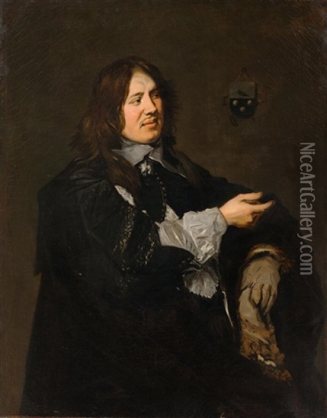 Bildnis Des Stephanus Geraerdts Oil Painting - Frans Hals