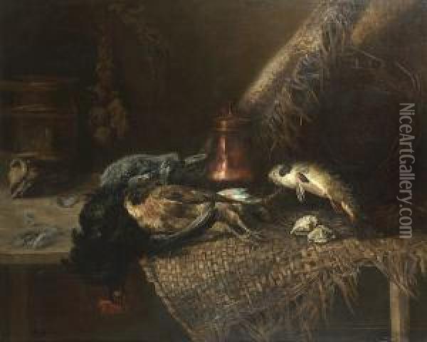 Nature Morte Oil Painting - Charles Hoguet