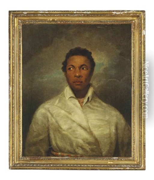 Portrait Of Ira Aldridge In The Character Of Othello Oil Painting - James (Thomas J.) Northcote