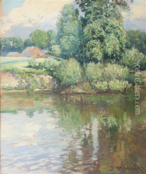 Summer Mood Oil Painting - Vaclav Radimsky