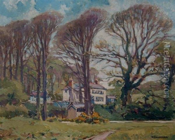 Lamorna Valley Oil Painting - Hurst Balmford