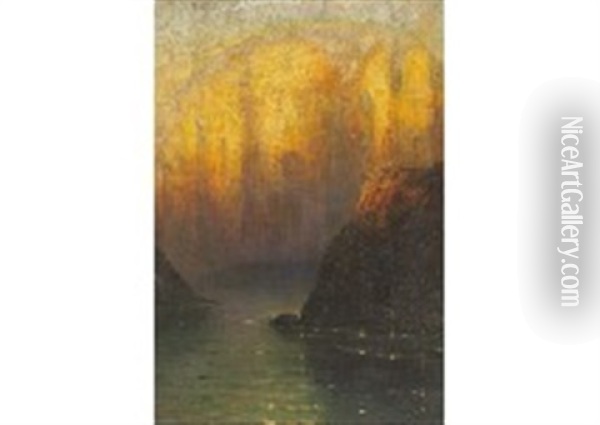 Cape Oil Painting - Hermann Hendrich