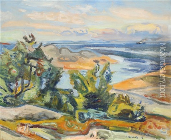 Fra Hvaler Oil Painting - Per Deberitz