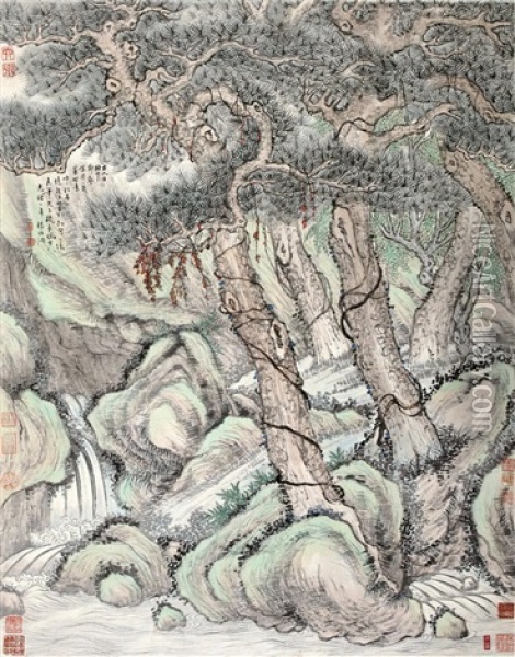 Landscape Oil Painting -  Yang Borun