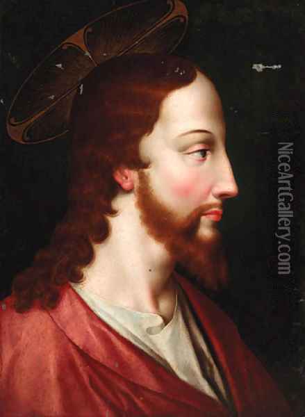 Christ Oil Painting - Marcello Venusti