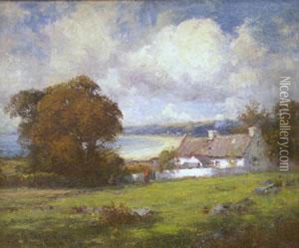 Oxwich Bay Oil Painting - Parker Hagarty