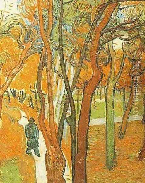 The Falling Leaves Oil Painting - Vincent Van Gogh