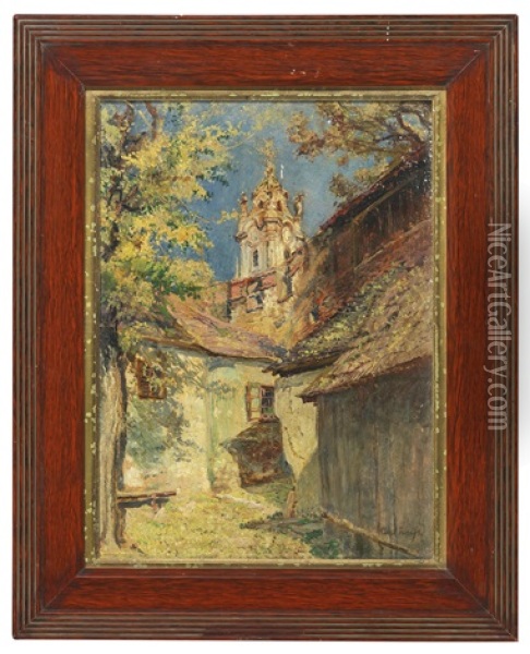 From Durnstein Oil Painting - Karl Weiss