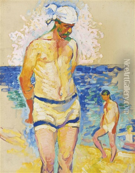 Etude Pour Le Lesteur Oil Painting - Henri-Edmond Cross