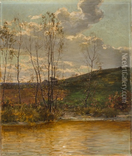 Spring Landscape Oil Painting - Walter Launt Palmer