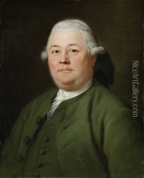 Portrat Von Adolf Daum Oil Painting - Anton Graff