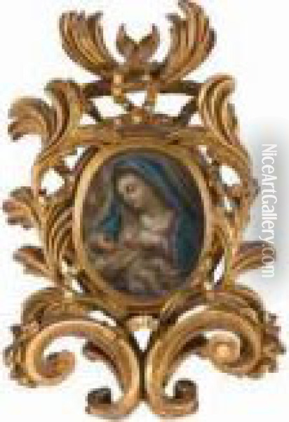 Madonna Del Latte Oil Painting - Paolo di Matteis