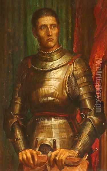 The Condottiere, 1883 Oil Painting - George Frederick Watts