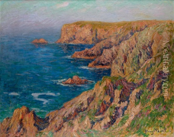 L'ile De Groix Oil Painting - Henry Moret