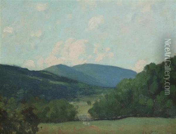 In Summer Oil Painting - Hermann Dudley Murphy