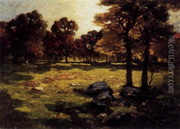 Early Autumn Oil Painting - Julian Walbridge Rix
