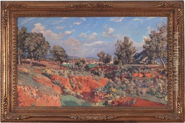 Barranc De Morato, Argelaguer Oil Painting - Iu Pascual Rodes
