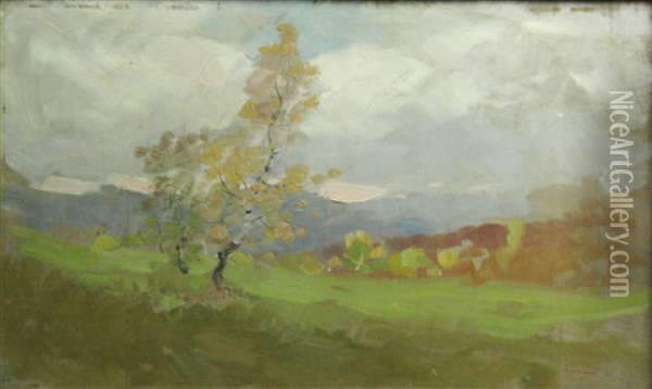 Landscape Oil Painting - Nicolae Grigorescu
