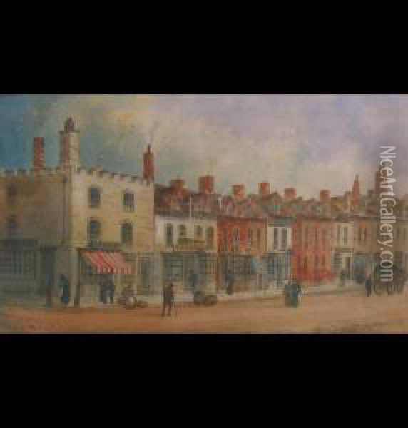 Braddon, Old Anne Street Oil Painting - Paul Braddon