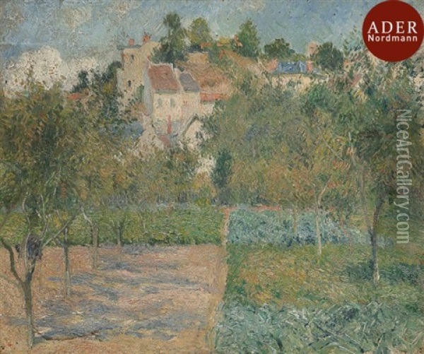 Le Potager Oil Painting - Jean Francois Raffaelli