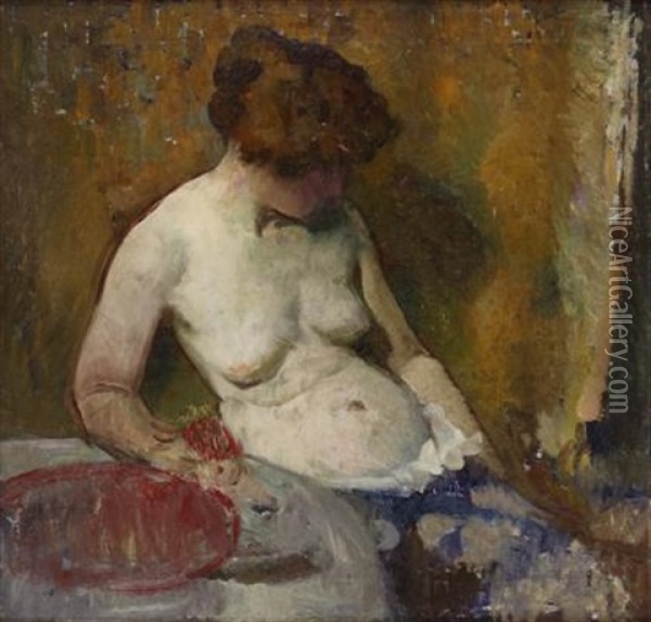 Nude Study Oil Painting - Hugh Henry Breckenridge