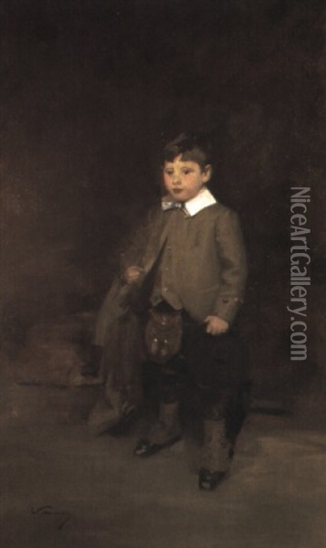The Young Scot Oil Painting - William Kennedy