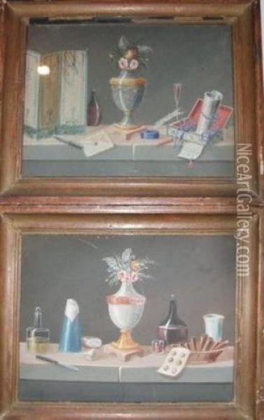 Nature Morte Oil Painting - Johann Rudolf Feyerabend