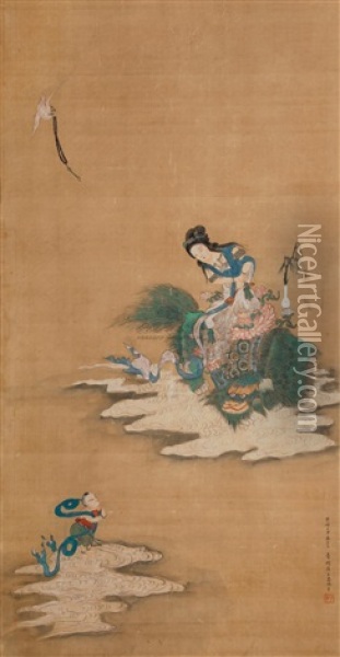 Guanyin Oil Painting -  Cui Zizhong