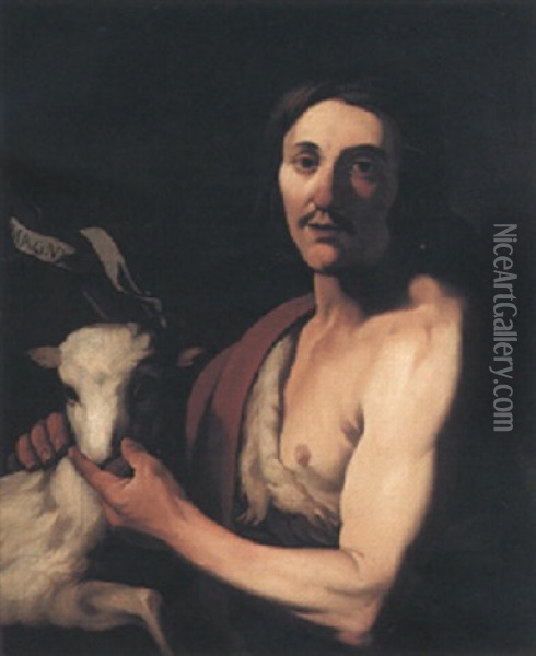 Saint John The Baptist Oil Painting - Dirck Van Baburen