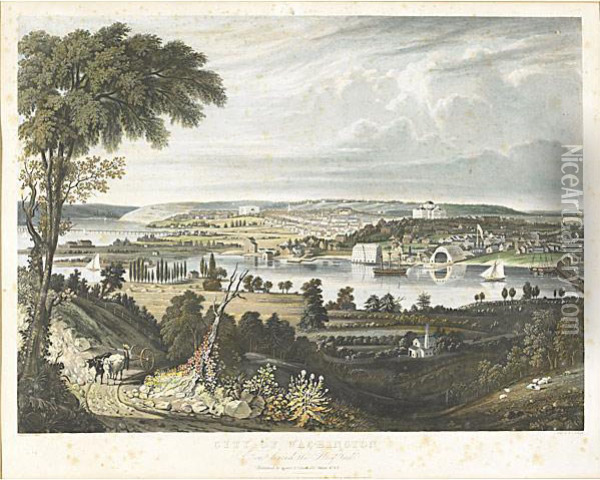 Hand-colored Engraving, 