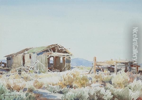 The Abandoned Homestead Oil Painting - Carl Oscar Borg