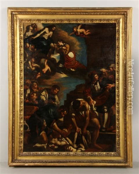 The Burial Of St. Petronilla Oil Painting -  Guercino