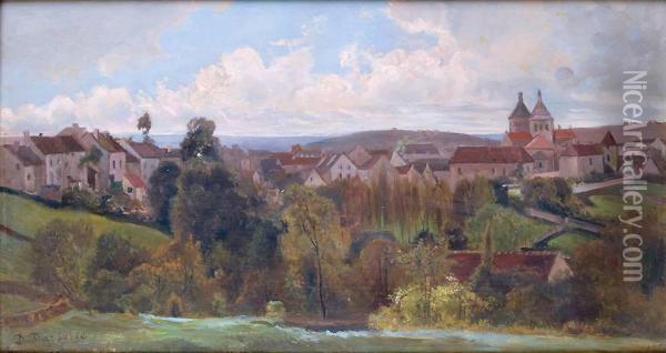 L'abbaye Oil Painting - Louis Emile Dardoize