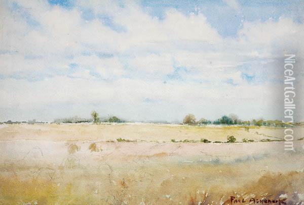 Expansive Landscape Oil Painting - Paul Ashbrook